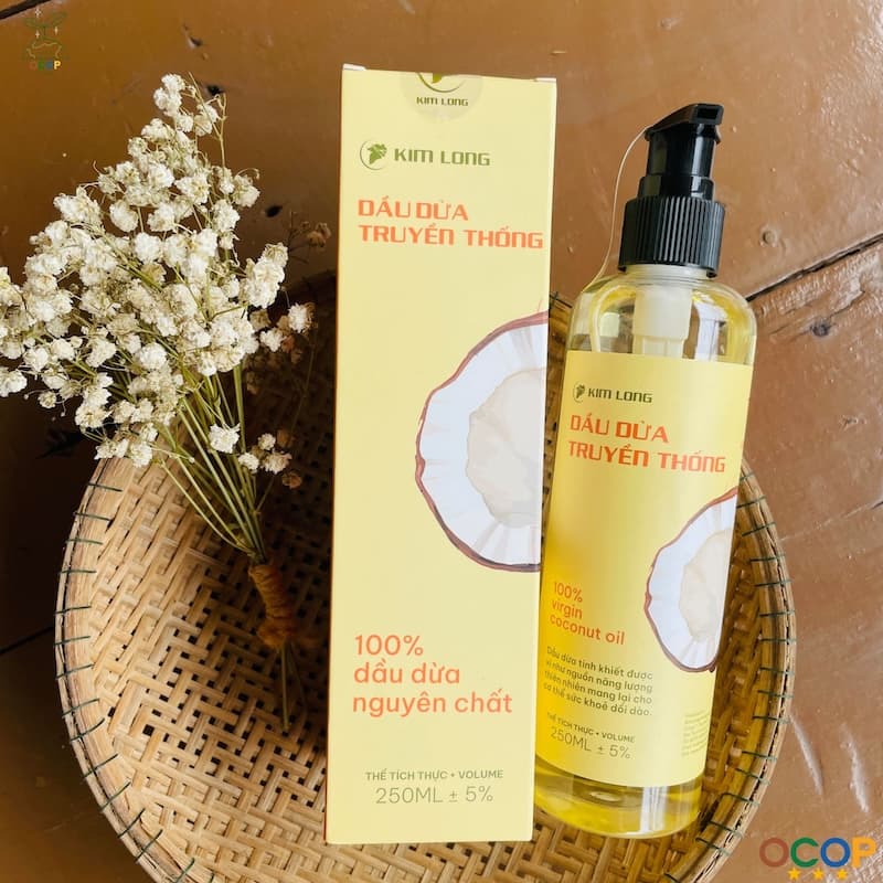 DẦU DỪA NGUYÊN CHẤT TRUYỀN THỐNG KIM LONG