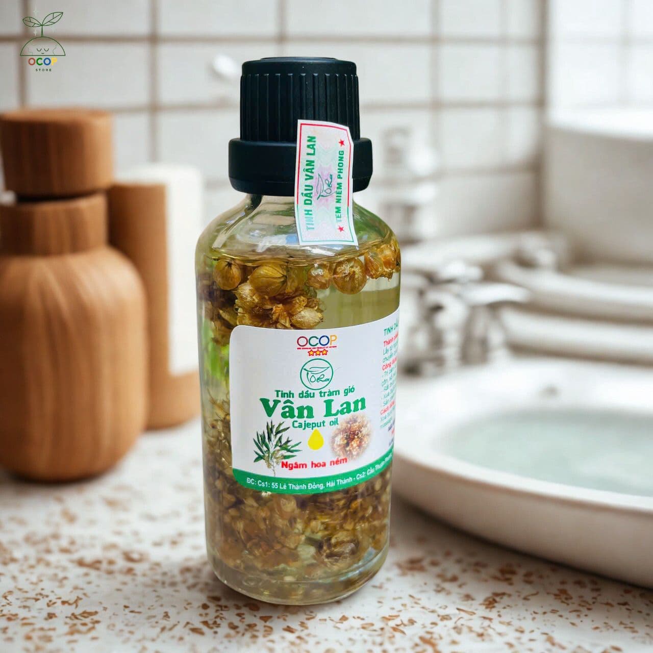 TINH DẦU TRÀM HOA NÉN VÂN LAN