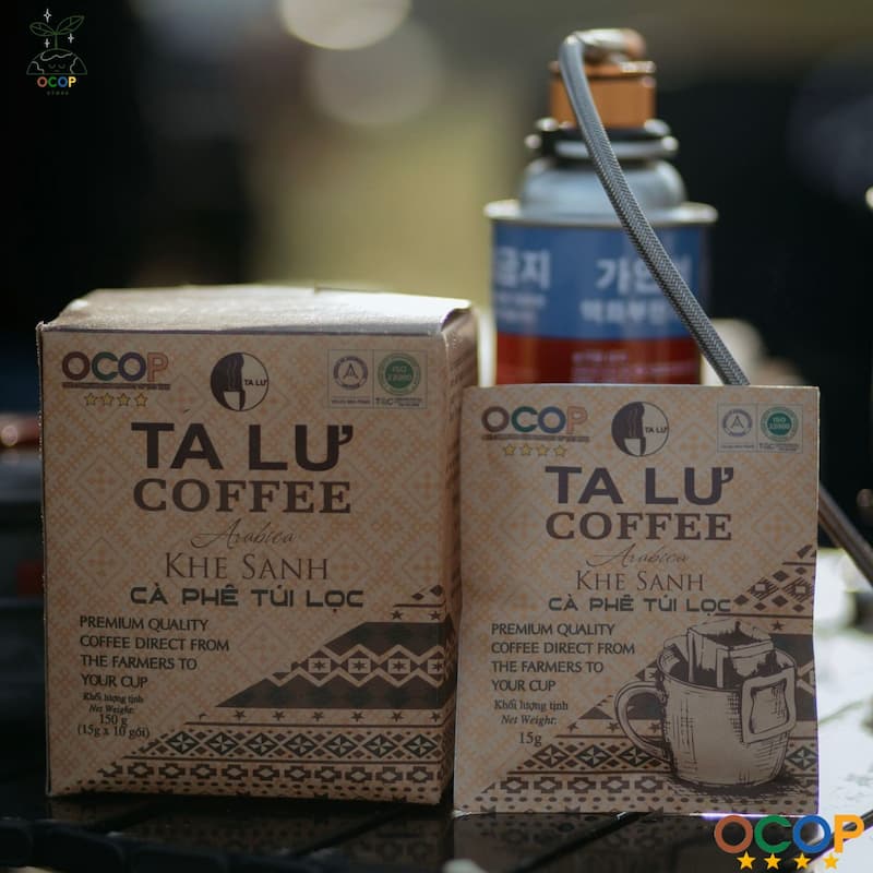 CÀ PHÊ PHIN GIẤY KHE SANH TA LƯ - 180GR