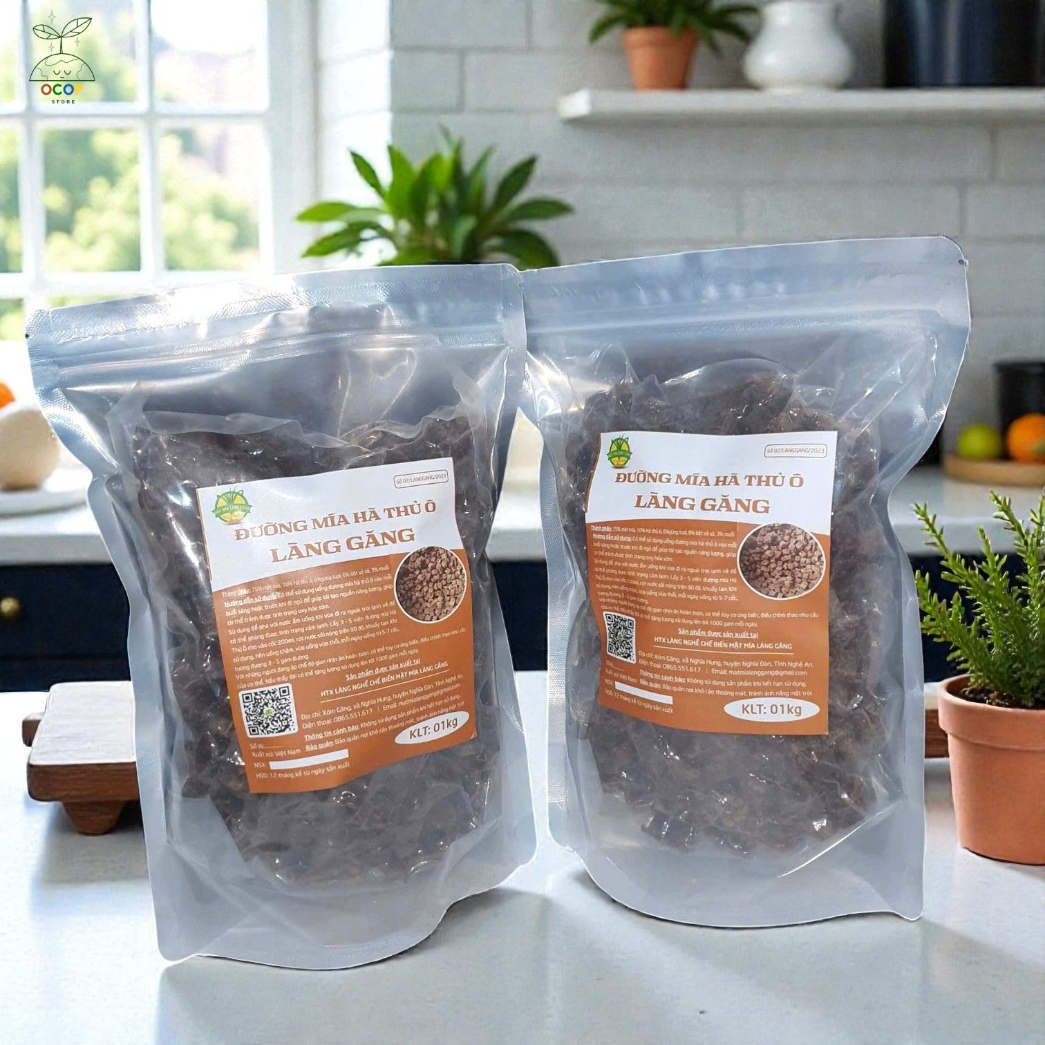 ĐƯỜNG MÍA HÀ THỦ Ô LÀNG GĂNG - MÓN QUÀ SỨC KHOẺ TỪ VÙNG MÍA NGHỆ AN