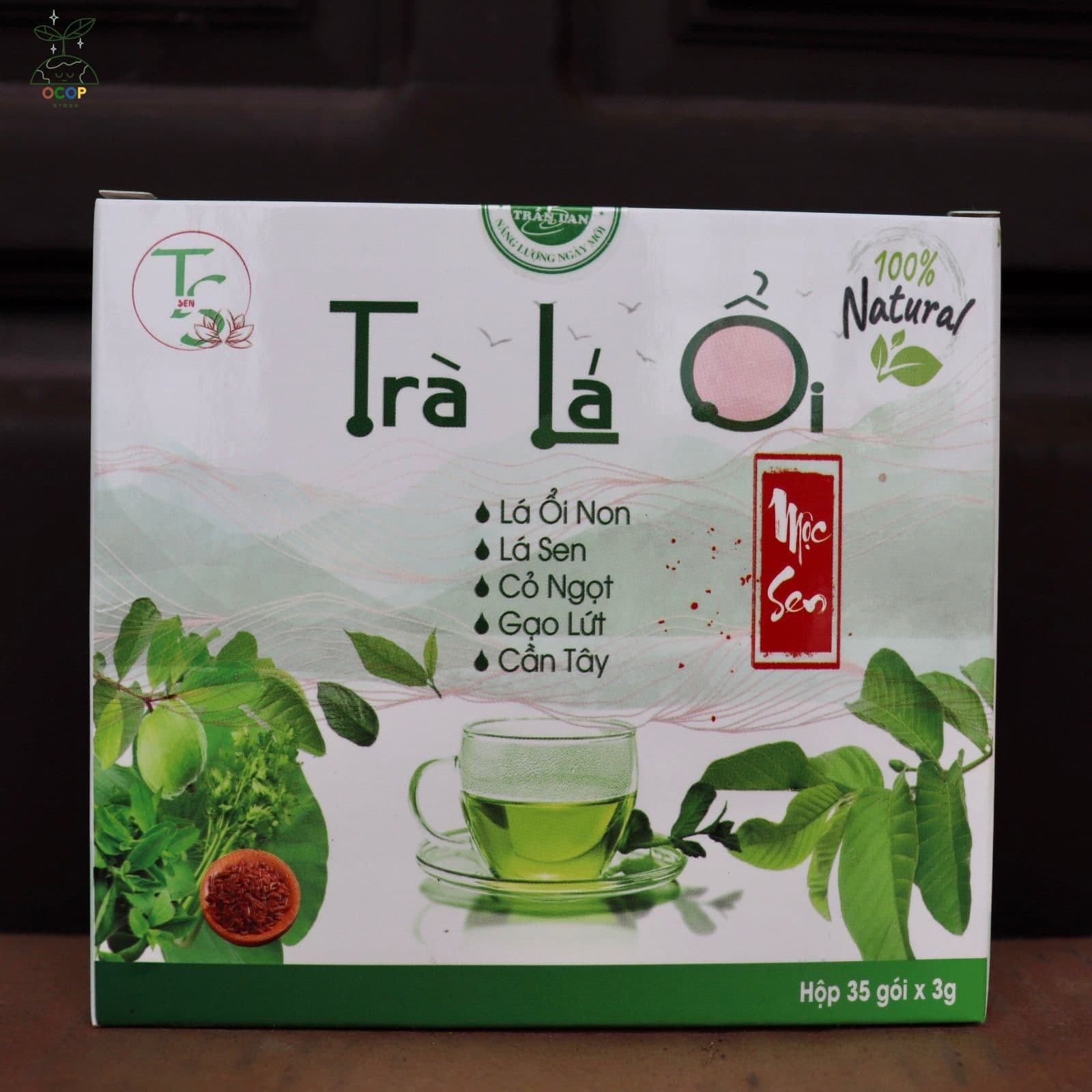 TRÀ LÁ ỔI TÚI LỌC TRẦN LAN (35 TÚI LỌC)