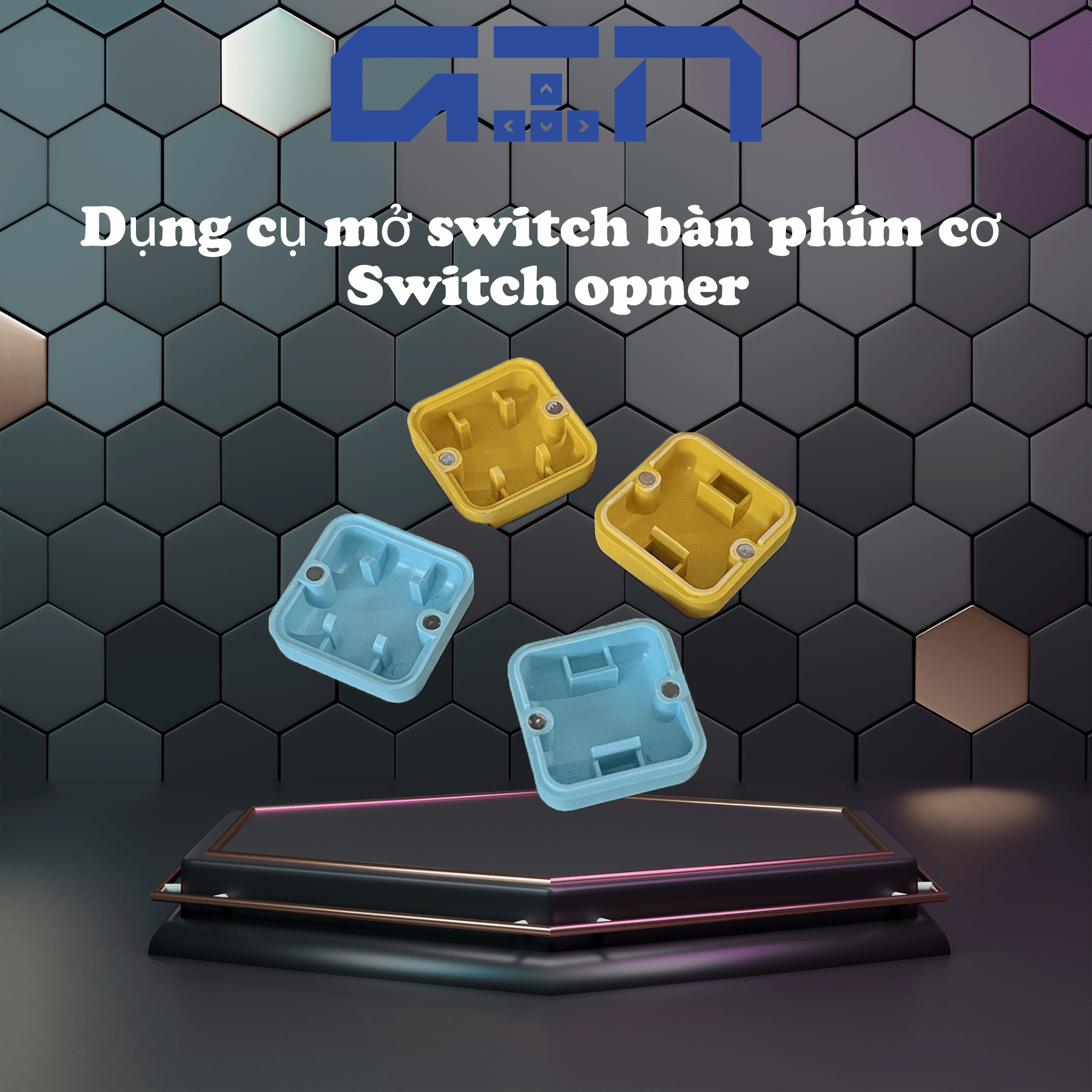 Dụng cụ mở switch bàn phím cơ - Switch opner dạng nhựa giá rẻ, chất lượng tốt