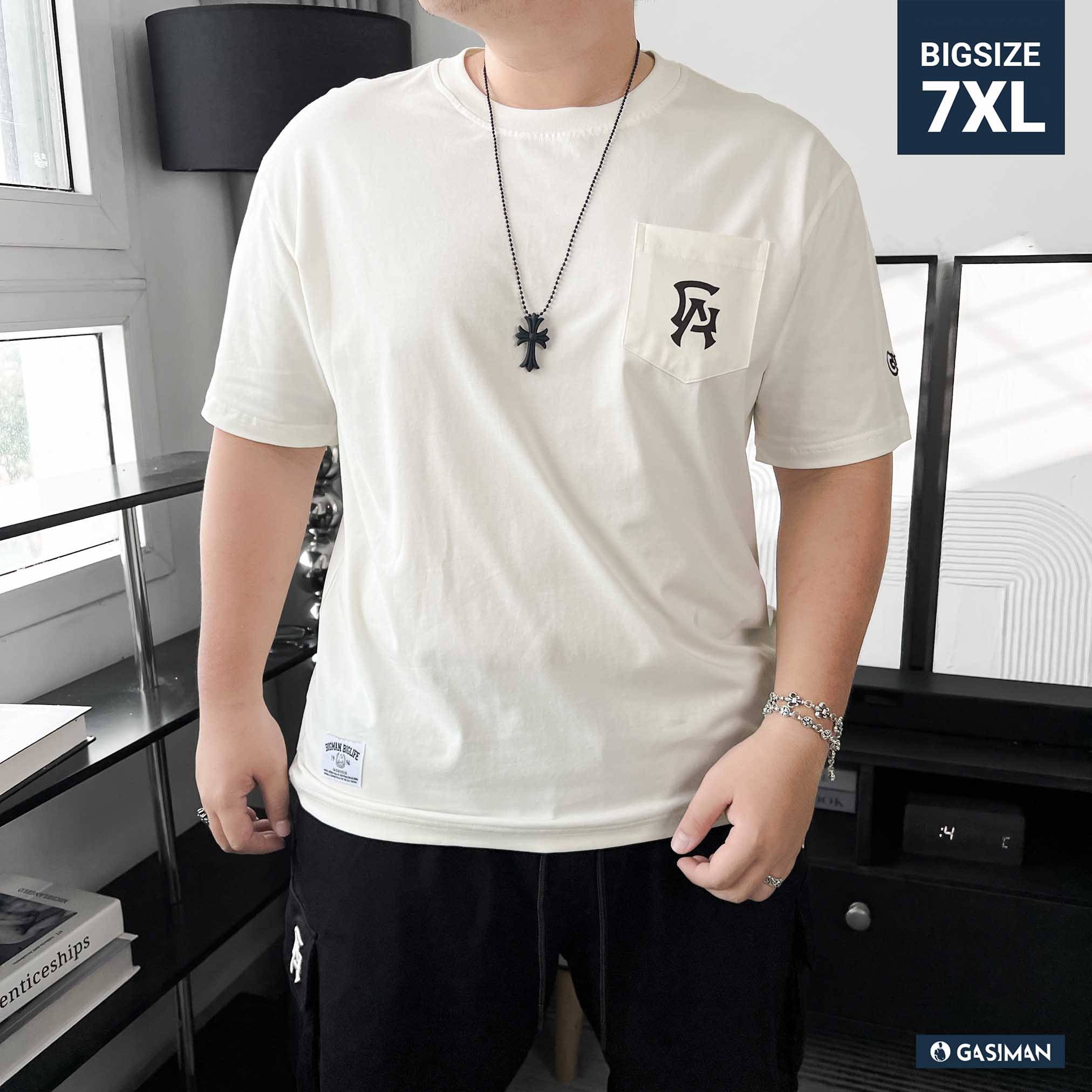 Áo thun nam size 4XL gu thời trang hiện đại cho nam giới big size