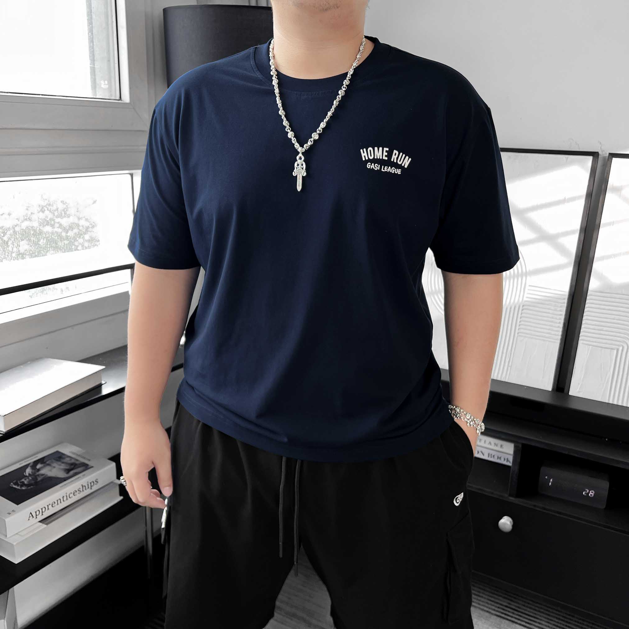 Áo thun nam size 5XL phong cách big size thoải mái tự tin