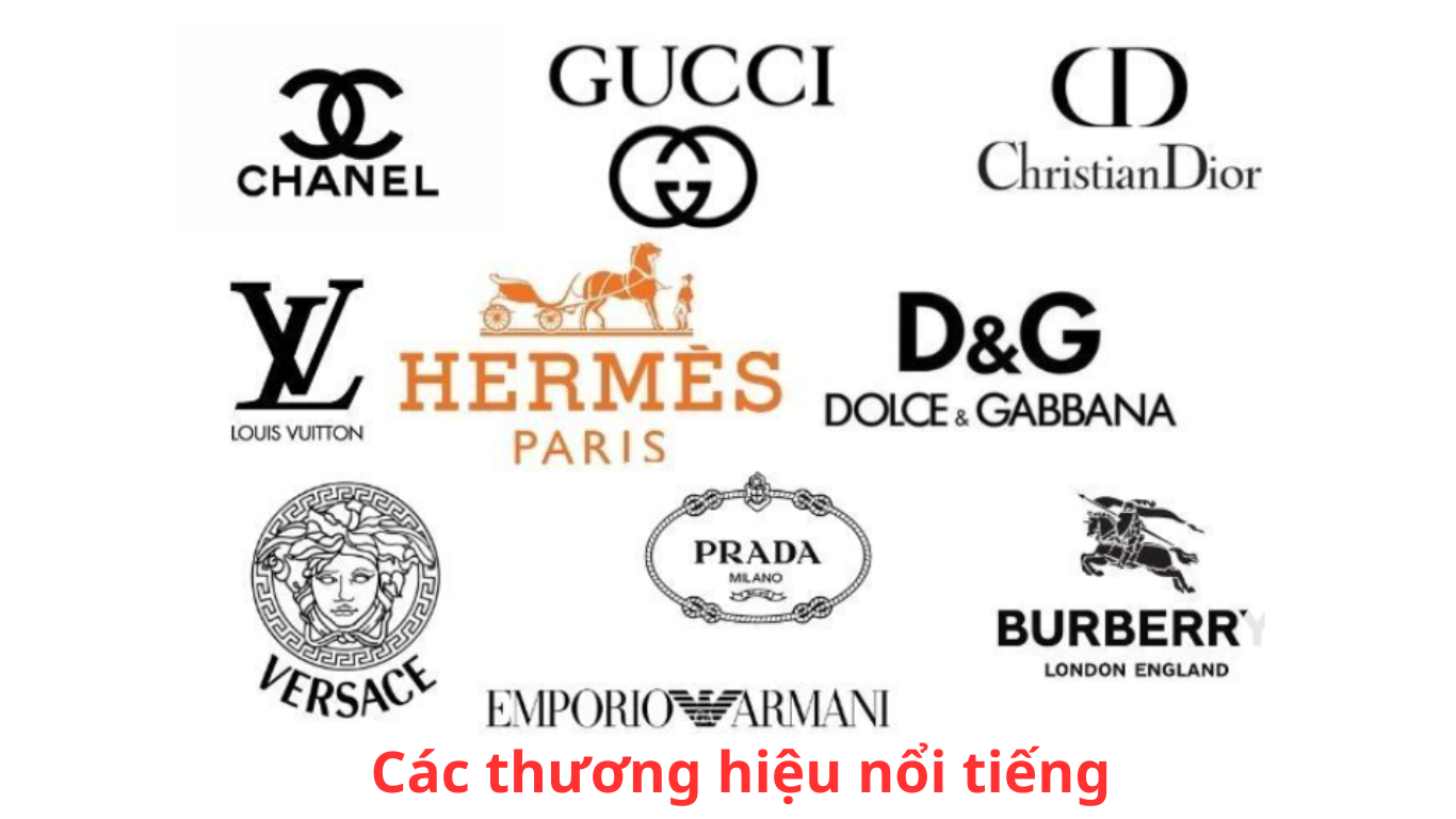 Các thương hiệu thời trang nổi tiếng được yêu thích trên thế giới