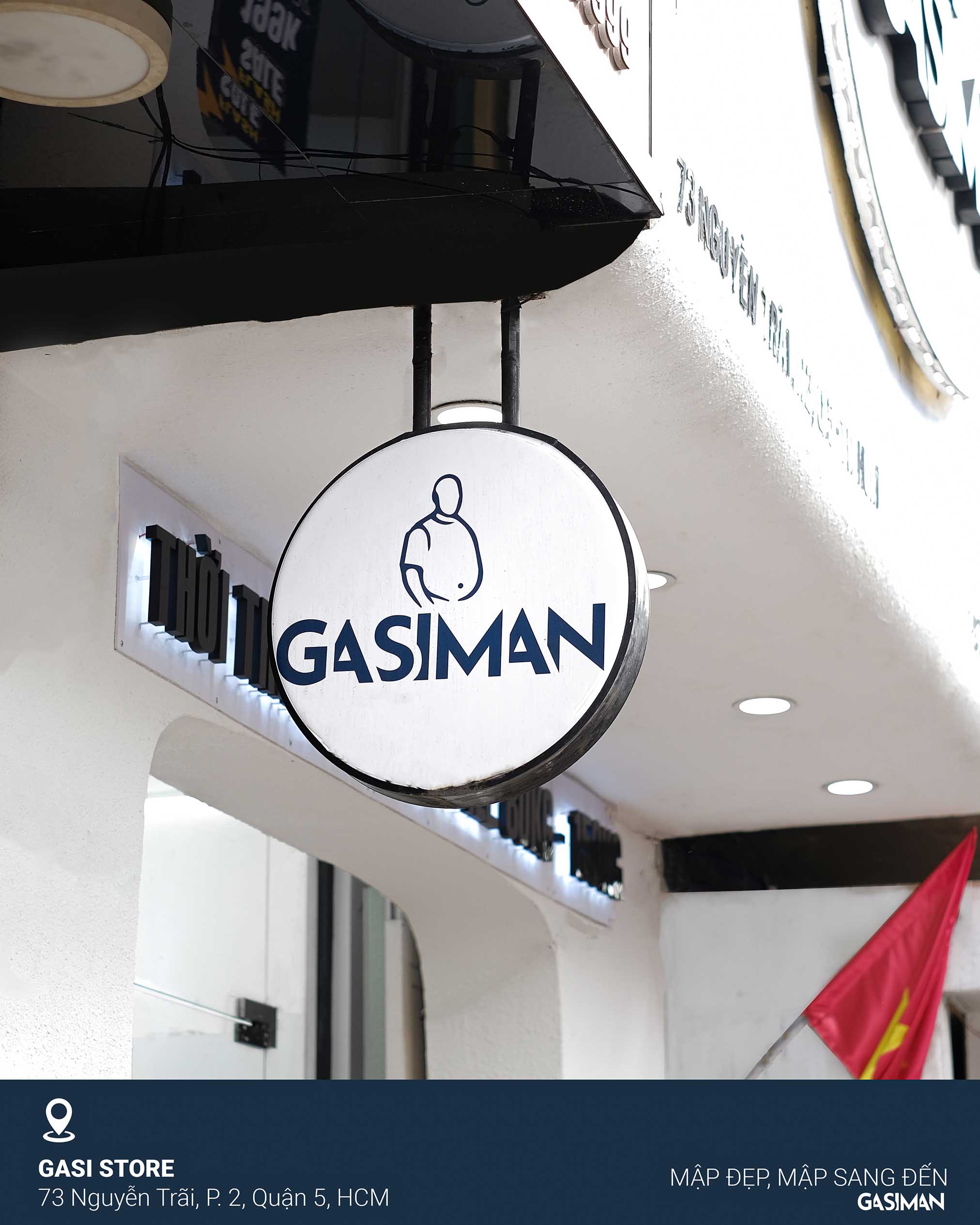 Cửa hàng quần áo nam big size Quận 3