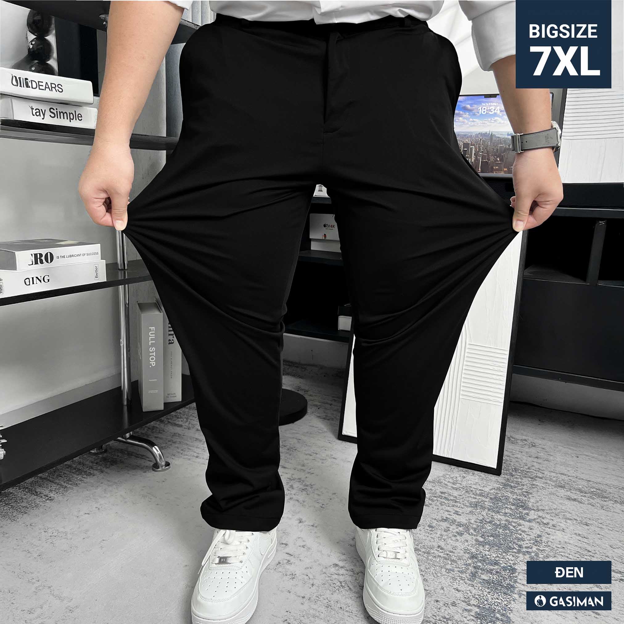Cách chọn đúng quần tây nam co giãn size lớn mặc chuẩn, lên dáng đẹp