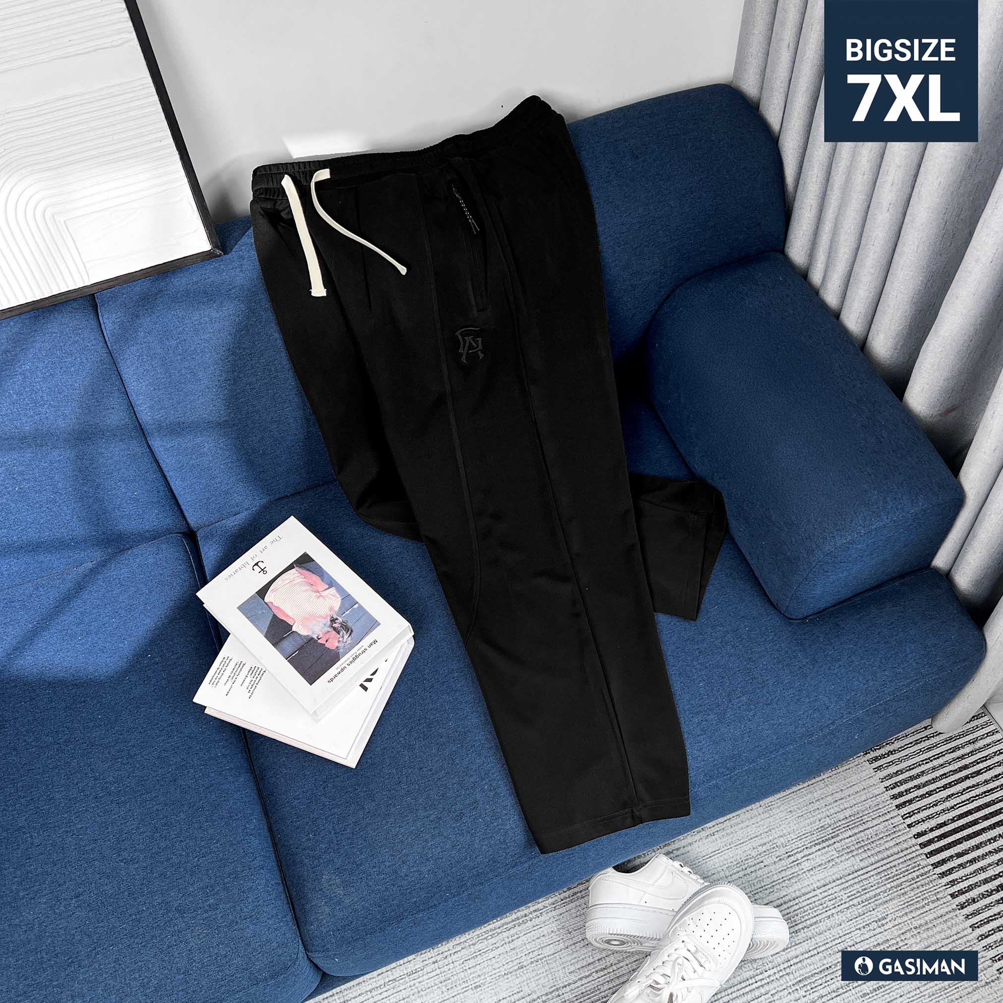 Quần Thun dài Big size GA Thể thao túi Zip