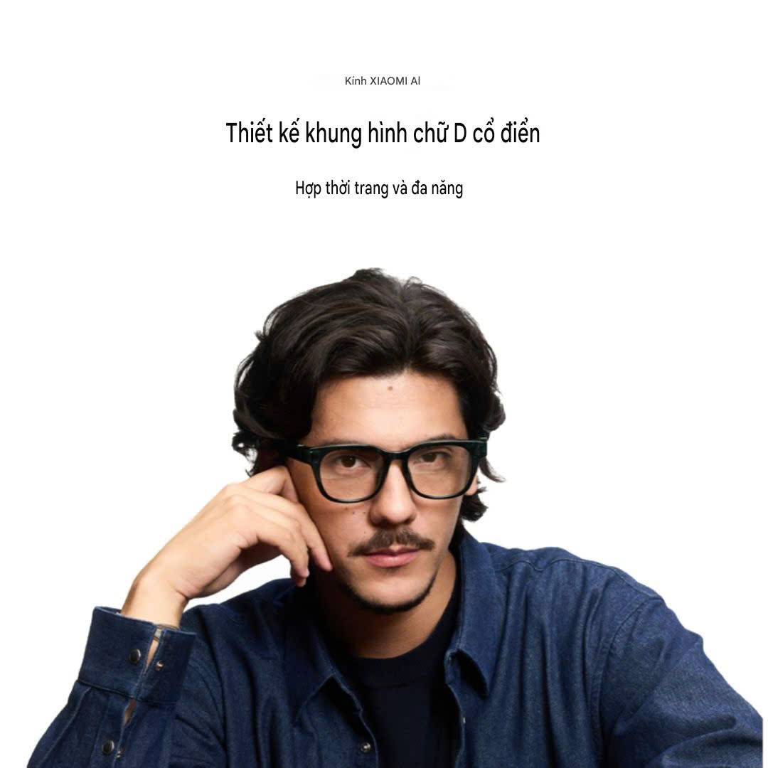 Kính thông minh Xiaomi AI Glasses (Mới Newseal)