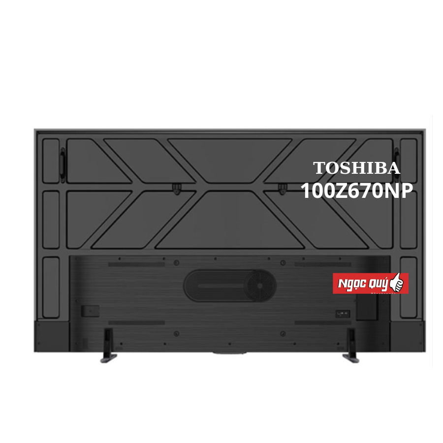 Smart Tivi QLED Toshiba AI 4K 100 inch 100Z670NP Mới 100% Rẻ Nhất Miền Bắc