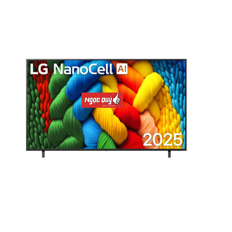 Smart Tivi NanoCell LG AI 4K 55 inch 55NANO80ASA Mẫu 2025 Chính Hãng Mới 100%