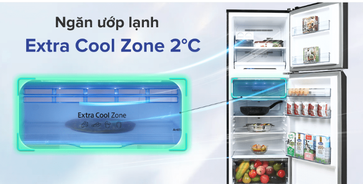 Tủ lạnh Panasonic Inverter 306 lít NR-TV341VGMV Chính Hãng Mới 100% Giá Rẻ