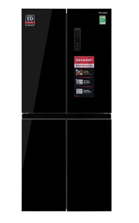 Tủ lạnh Sharp Inverter 362 lít Multi Door SJ-FX420VG-BK  Nguyên Seal