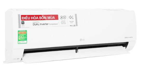 Điều hòa LG Inverter 18000 BTU 2 chiều B18END1 gas R-32