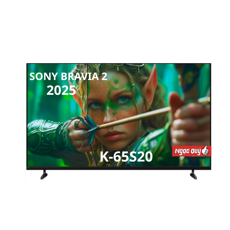 Smart TiVi Sony BRAVIA 2 II 65 inch 4K HDR K-65S20 Model 2025 Mới 100% Rẻ Nhất