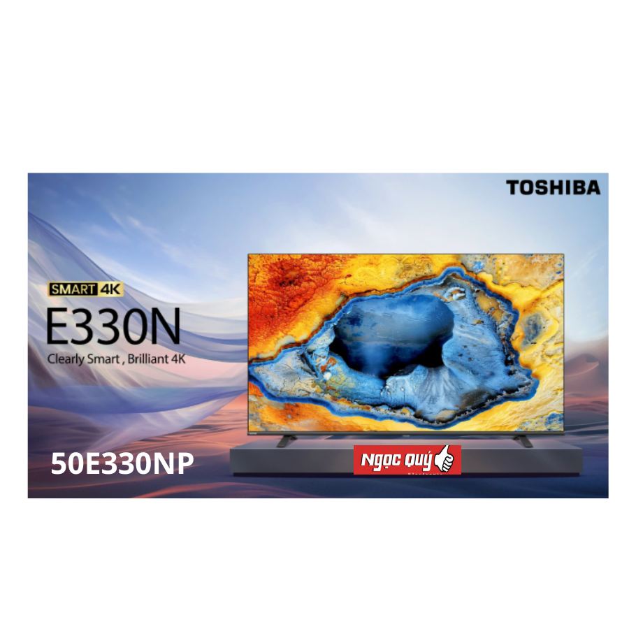 Smart Tivi Toshiba 4K 50 Inch 50E330NP Mới 100% Rẻ Nhất Hà Nội