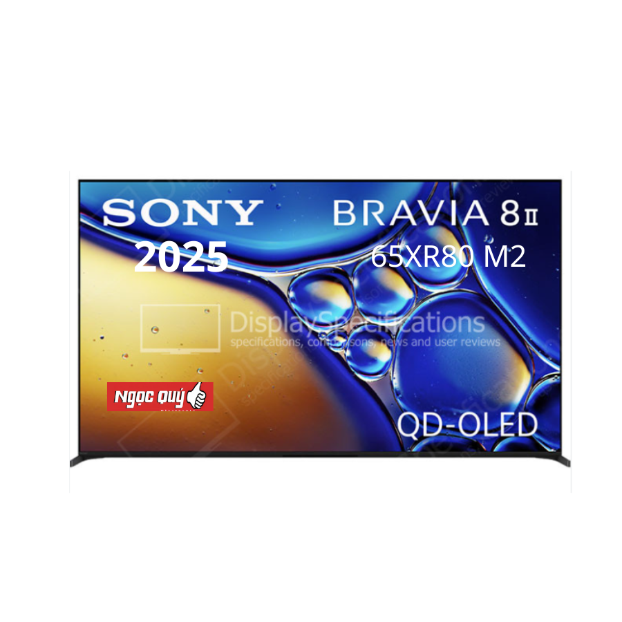 Google Tivi Sony OLED 65 Inch 4K K-65XR80M2 Mới 100% Model 2025 Chính hãng