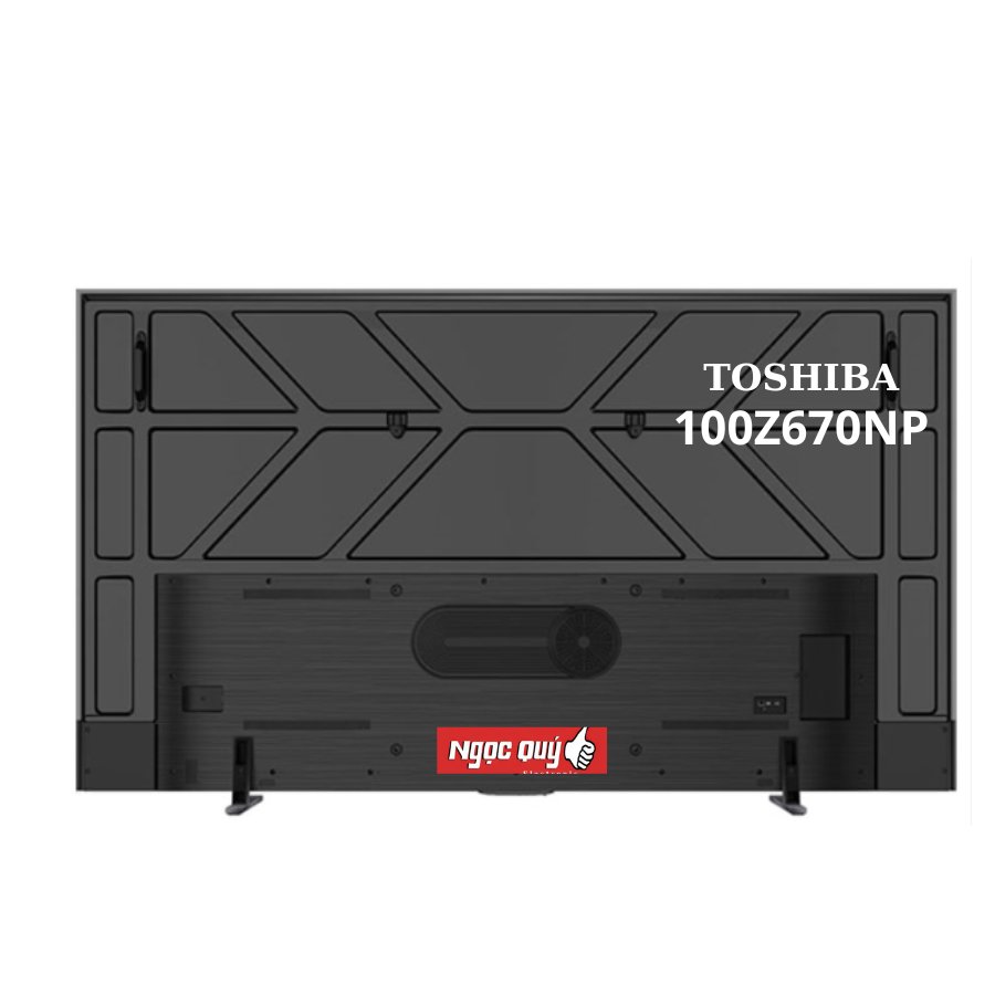 Smart Tivi QLED Toshiba AI 4K 100 inch 100Z670NP Mới 100% Rẻ Nhất Miền Bắc