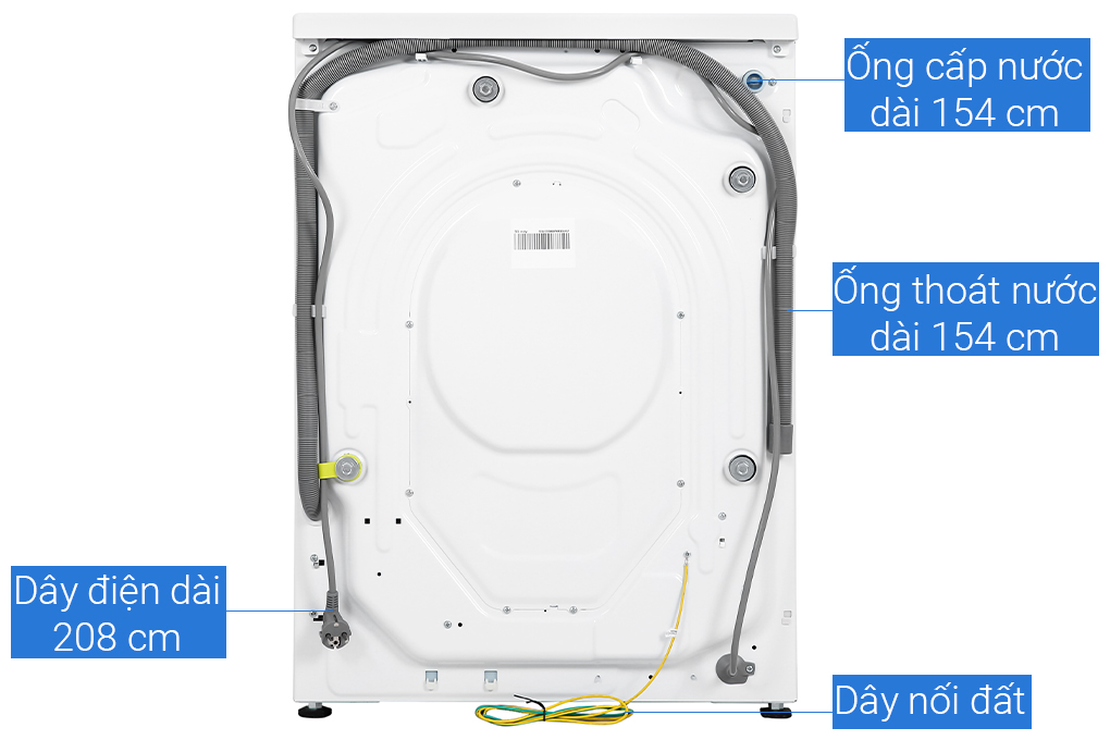 Máy giặt Aqua Inverter 9.0 KG AQD-A900F W