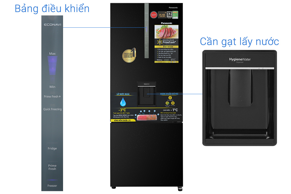 Tủ lạnh Panasonic Inverter 417 lít NR-BX471GPKV CHÍNH HÃNG GIÁ TỐT NHẤT