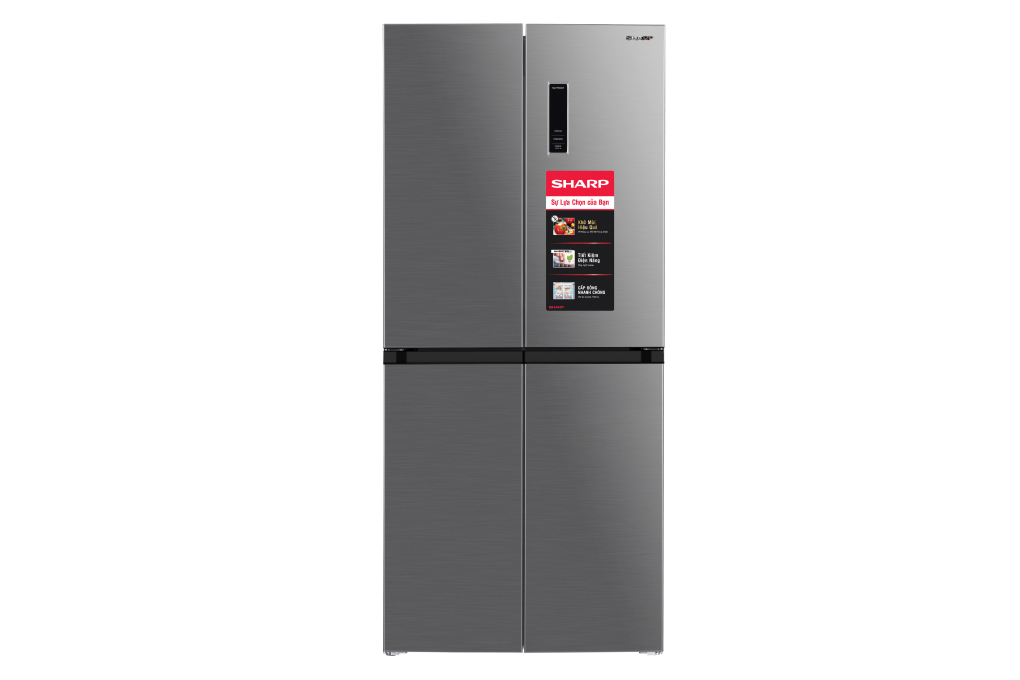 Tủ lạnh Sharp Inverter 362 lít Multi Door SJ-FX420V-SL Chính hãng