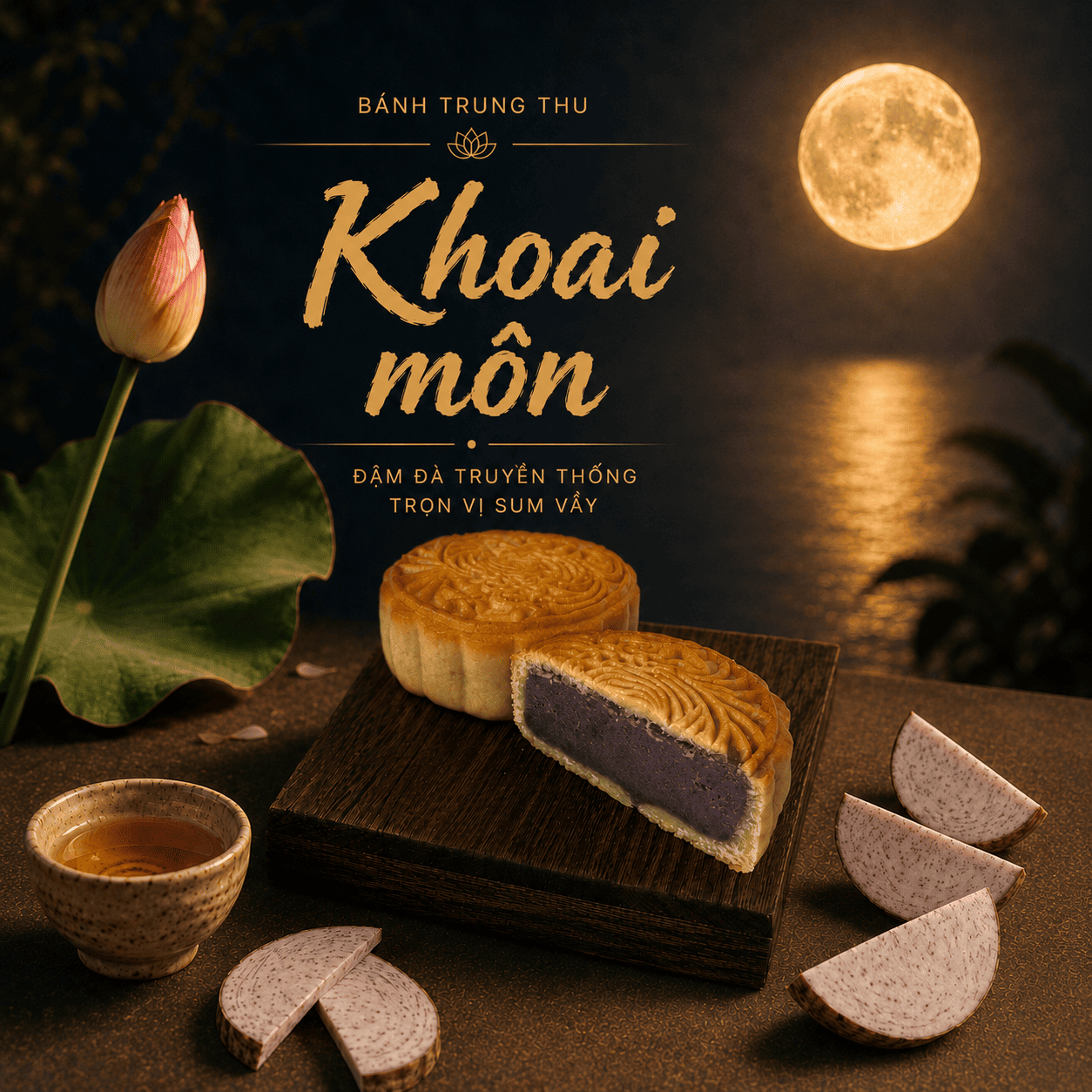 Bánh dẻo Khoai môn