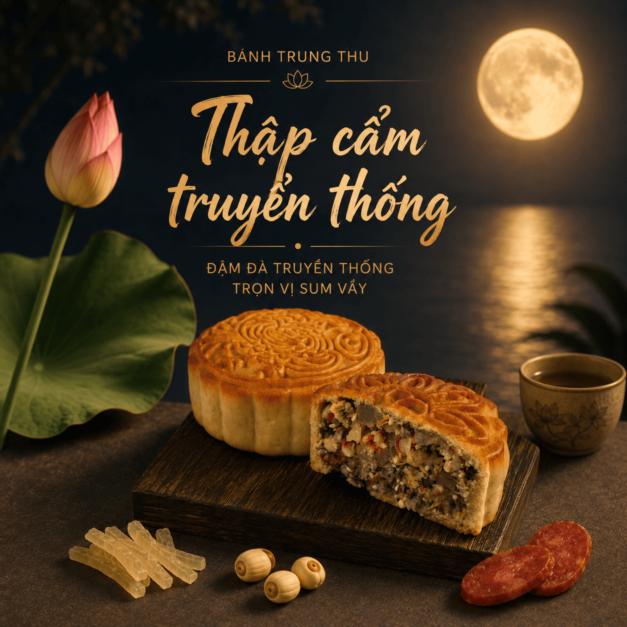 Bánh nướng Thập cẩm truyền thống