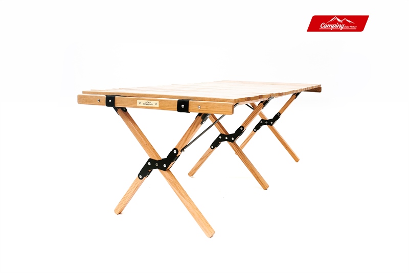 [CHO THUÊ_BDN4] BÀN GỖ CUỘN GẤP GỌN CAO CẤP 120CM