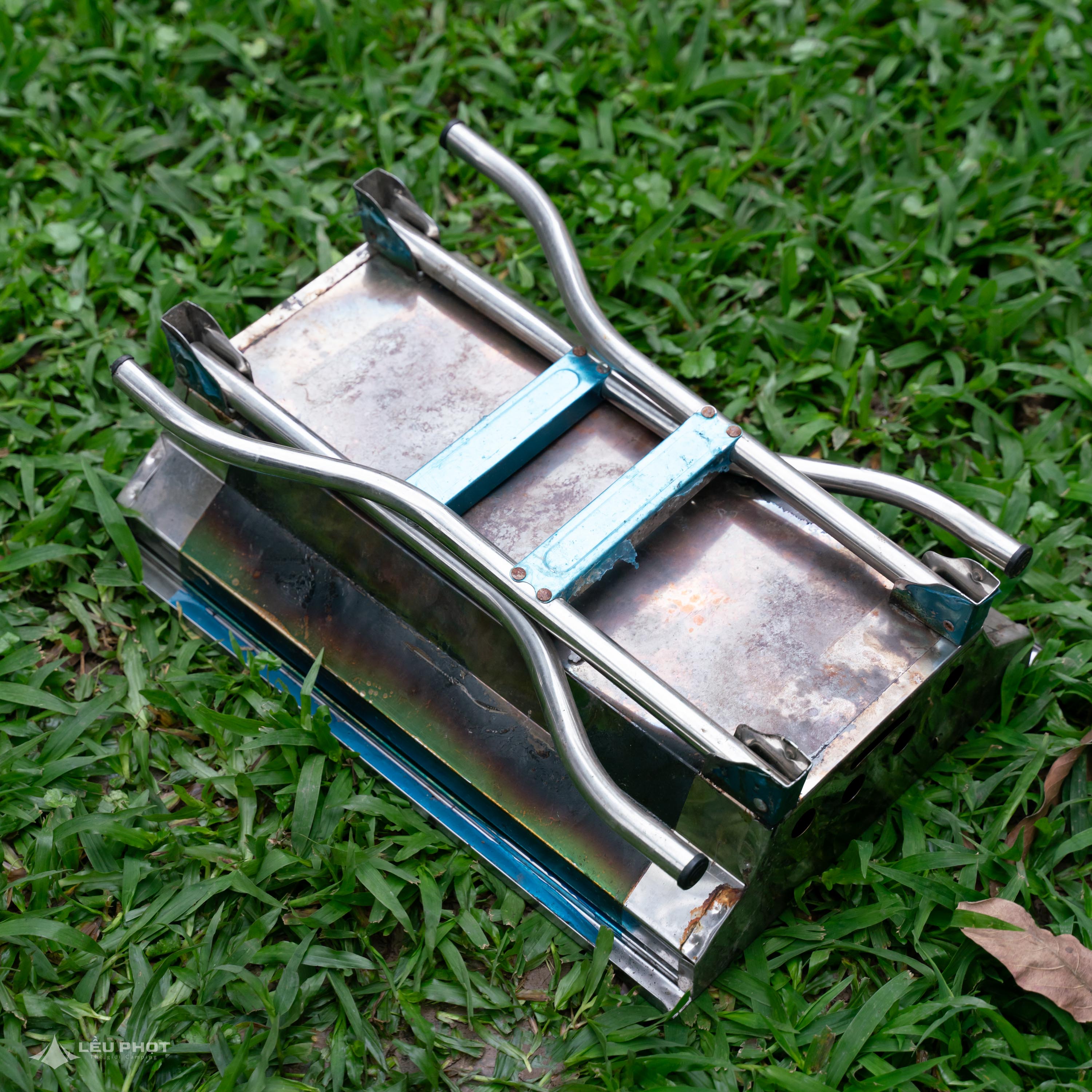 [CHO THUÊ_BN5] BẾP NƯỚNG THAN INOX SIZE VỪA DẠNG ĐỨNG