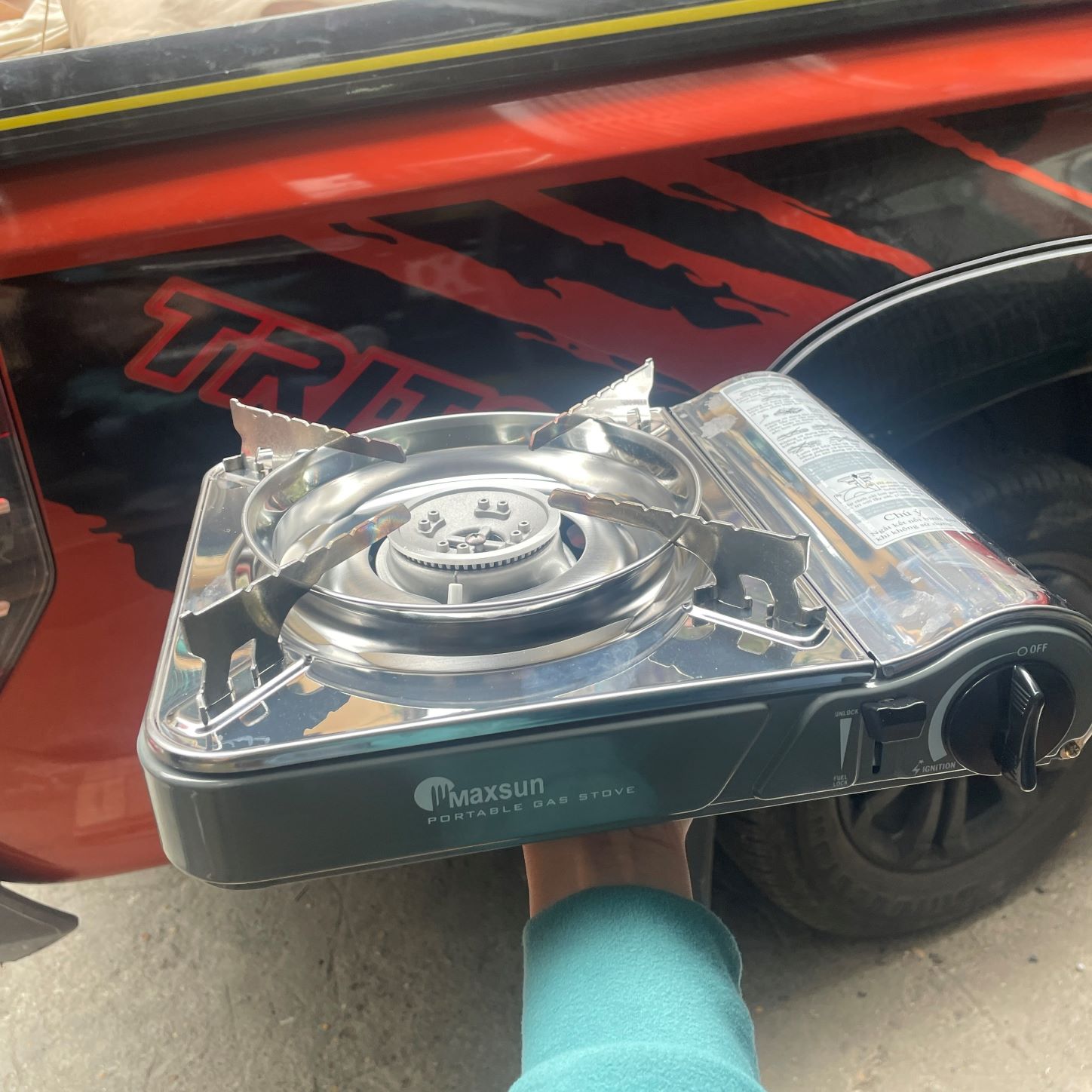 [CHO THUÊ] BẾP GAS MINI, DU LỊCH CHỐNG CHÁY NỔ