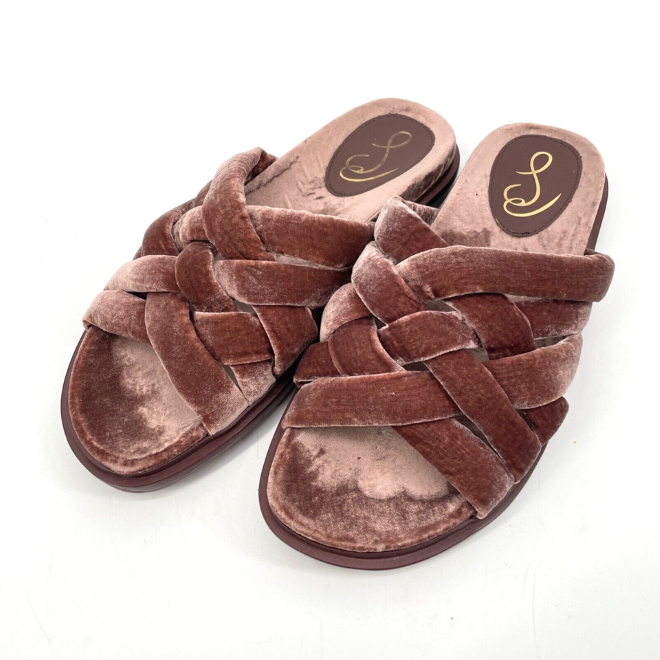 Dép nữ Sam Edelman Velvet Slide Sandal - Sang trọng, êm ái, tôn dáng