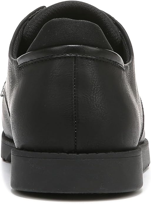 Giày nam da thật Dr. Scholl's Shoes Men's Sync Work Oxfords Full Black - Giày nam xuất khẩu Mỹ, Eu