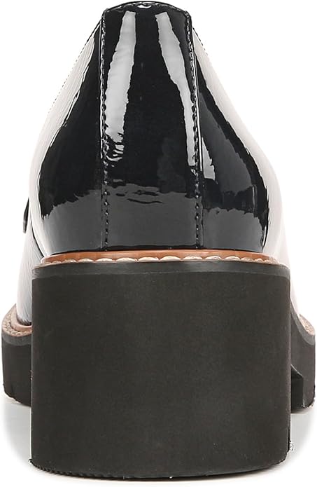 Giày nữ VNXK Naturalizer Women's Cabaret Loafer Color French Navy Blue Patent - Giày nữ xuất Mỹ, Âu