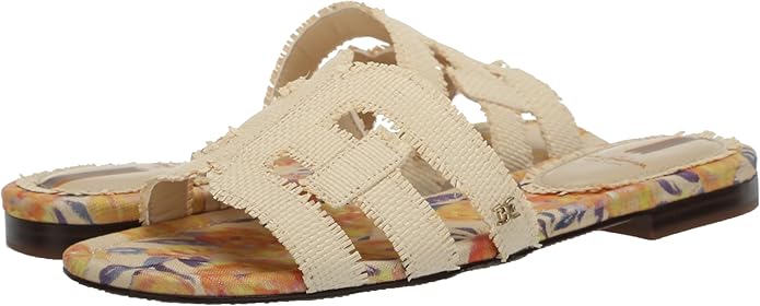 Sandal nữ Sam Edelman Women's Bay Colour Name Wheat Fray - Giày nữ xuất dư Âu, Mỹ