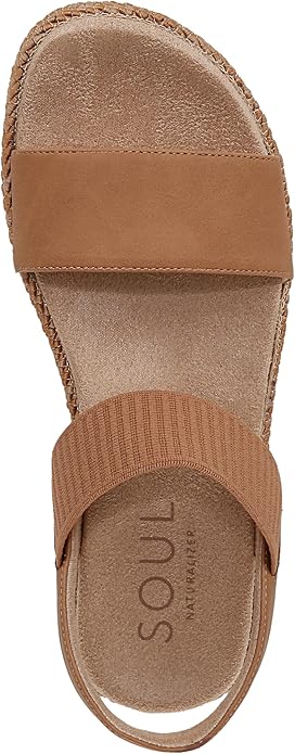 Sandal nữ Naturalizer Women's Diana Strappy Sandal Color Cookie Dough Tan Brown - Giày nữ xuất dư Âu, Mỹ