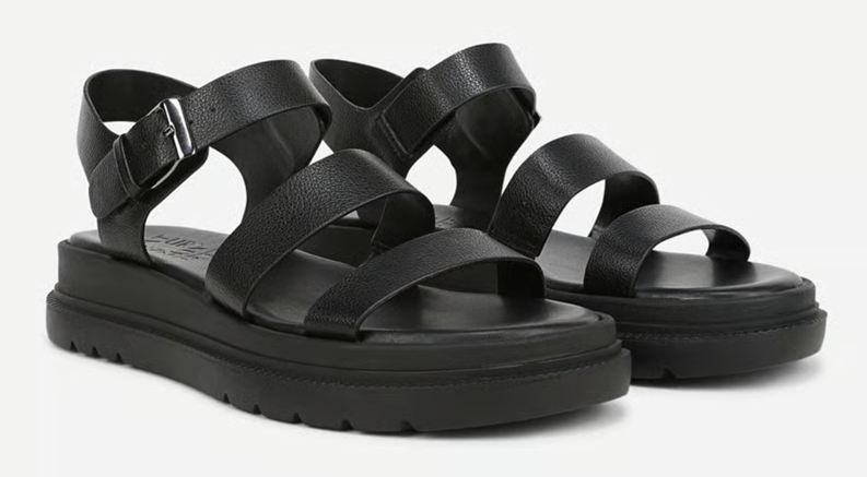 Sandal nữ VNXK  Naturalizer womens Avenue Platform Sandal Color Black - Giày nữ xuất dư Âu, Mỹ