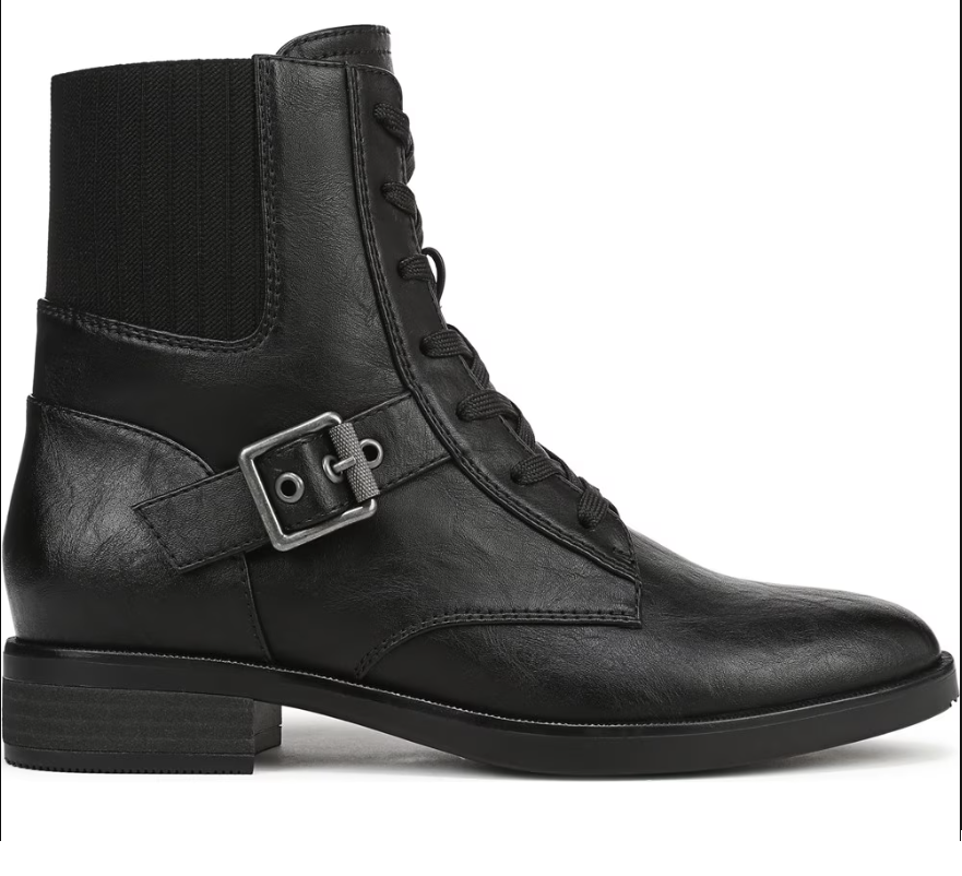 Boot nữ Naturalizer Women's Teegan Combat Boot - Giày nữ xuất khẩu Âu, Mỹ