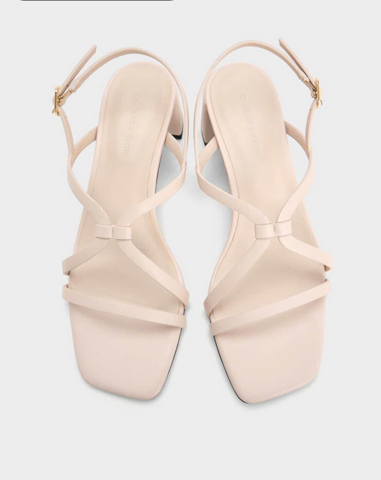 Sandals nữ C&k cao gót Strappy Block-Heel - Giày da xuất dư sang Mỹ, Âu