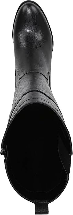 Boot nữ VNXK da bò thật Naturalizer Women's KennaWestern Boot Colour Name Black Leather  - Giày nữ xuất khẩu Âu, Mỹ