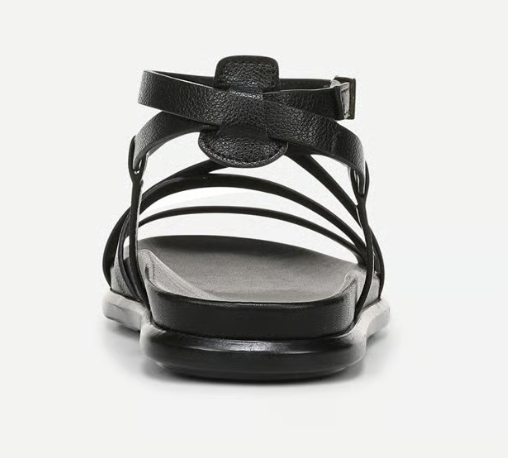 Sandal nữ Naturalizer Women's Fame Sandal Color  Black Faux Leather - Giày nữ xuất dư Âu, Mỹ