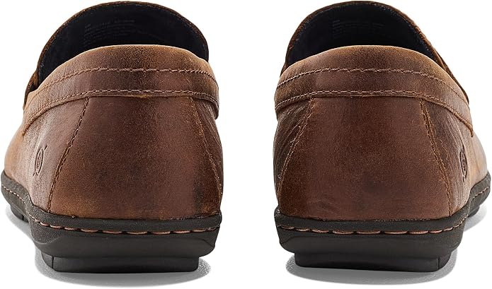 Giày lười nam da thật BORN Men's Wendell Shoe Color Tan - Giày nam xuất khẩu Mỹ, Eu
