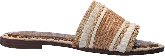 Sandal nữ Sam Edelman Women's Georgia Colour Name Linen Multicoloured - Giày nữ xuất dư Âu, Mỹ