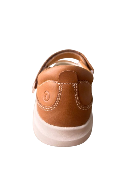 Giày búp bê Mary Jane nữ siêu nhẹ Women's Casual Mary Jane No. 19 Color Cognac - Giày nữ xuất khẩu Âu, Mỹ