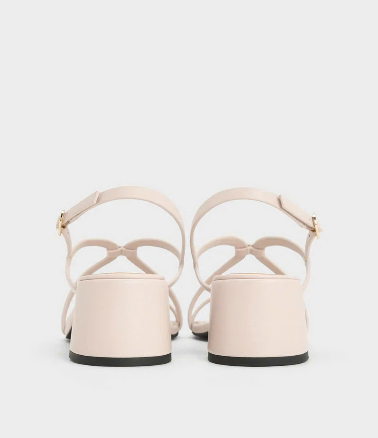 Sandals nữ C&k cao gót Strappy Block-Heel - Giày da xuất dư sang Mỹ, Âu