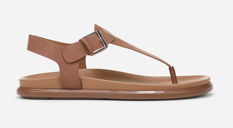 Sandal nữ Naturalizer Women's Fab Sandal Color Walnut Brown Faux Leather - Giày nữ xuất dư Âu, Mỹ