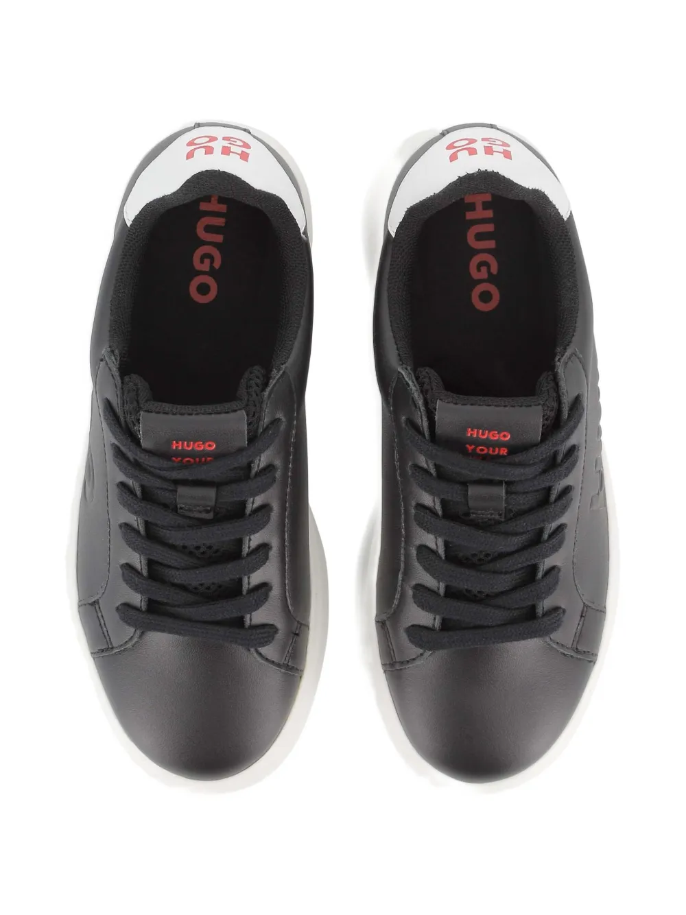 Giày Trẻ Em HUGO Kids Trainers – Màu Đen | Hàng Xuất Dư Chính Hãng