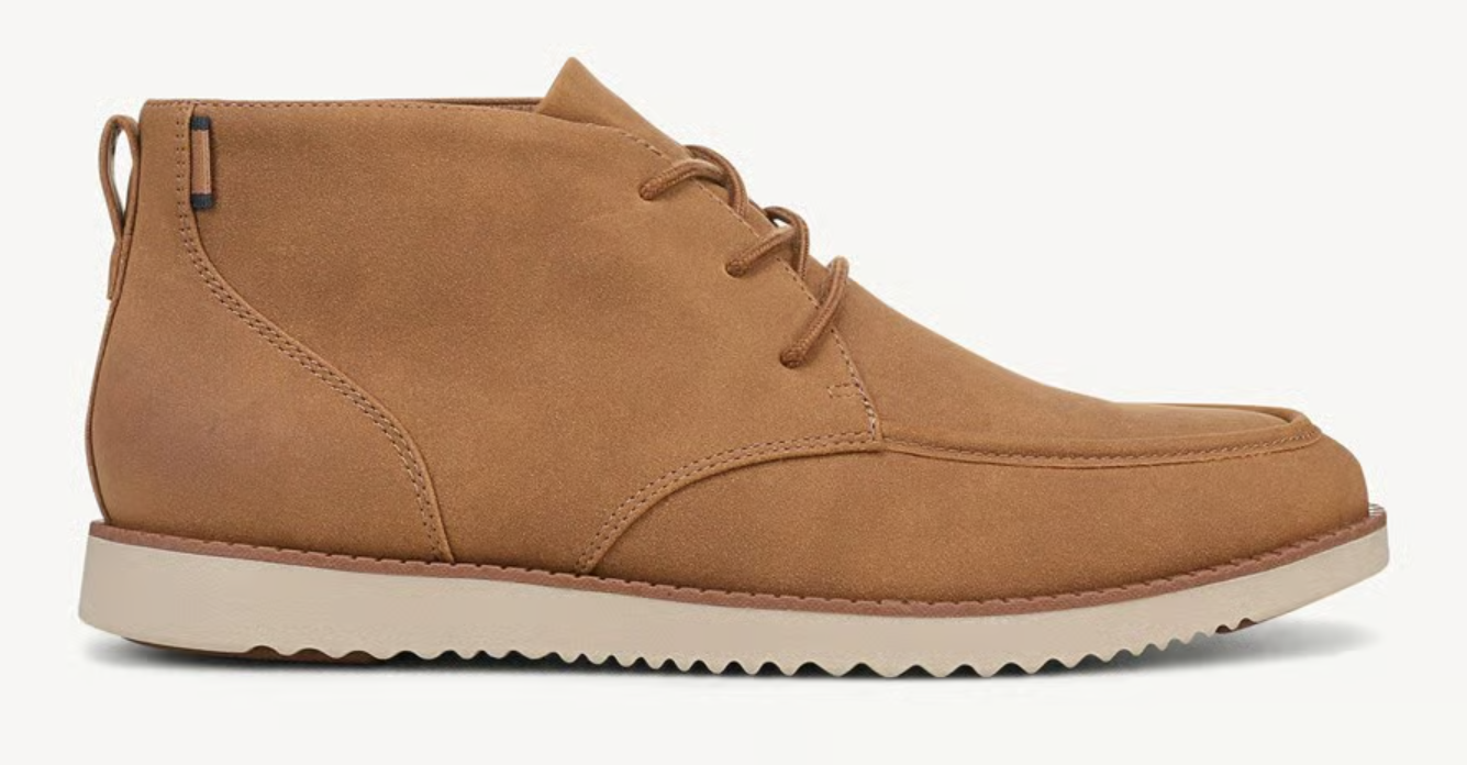 Giày nam da thật Dr. Scholl's Men's Sync Flex Chukka Boot Color Tan Microsuede - Giày nam xuất khẩu Mỹ, Eu