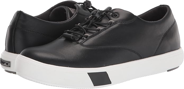 Giày nữ siêu nhẹ Anodyne Women's No. 93 Casual Sneaker Black Leather - Giày nữ xuất khẩu Âu, Mỹ