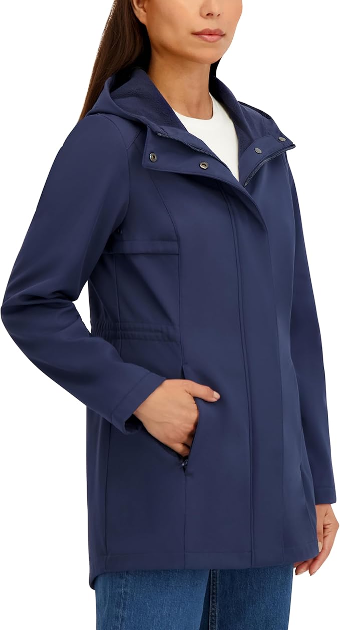 Áo Khoác Nữ Xuất Dư Âu Mỹ Halifax Traders Softshell – Mẫu Xịn, Giảm Giá Sốc, Freeship COD