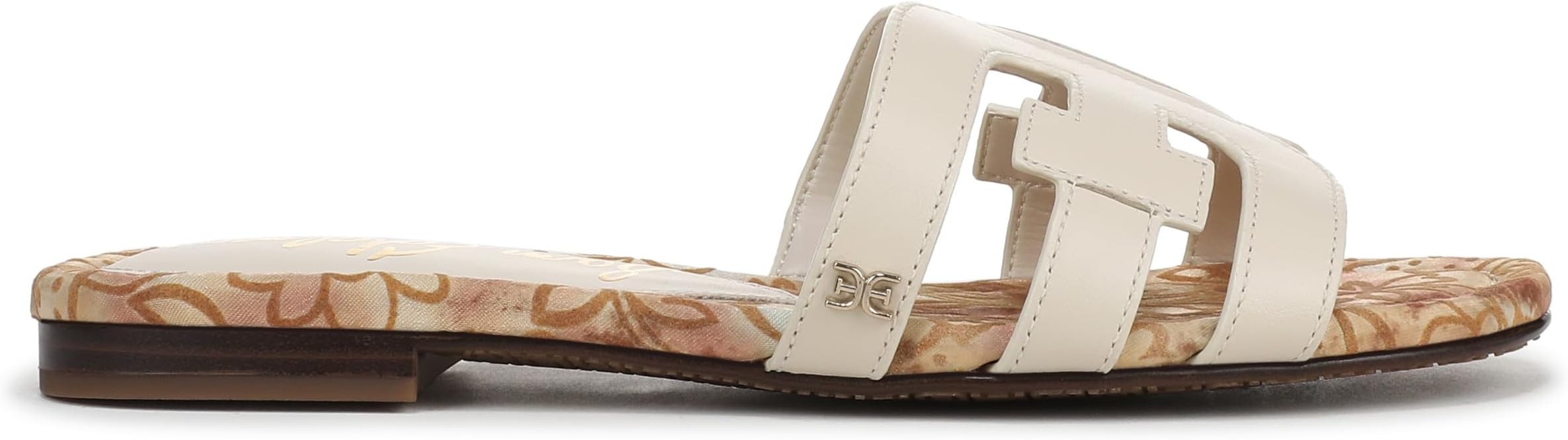 Sandal nữ Sam Edelman Women's Bay Flat Sandal Color Modern Ivory - Giày nữ xuất dư Âu, Mỹ